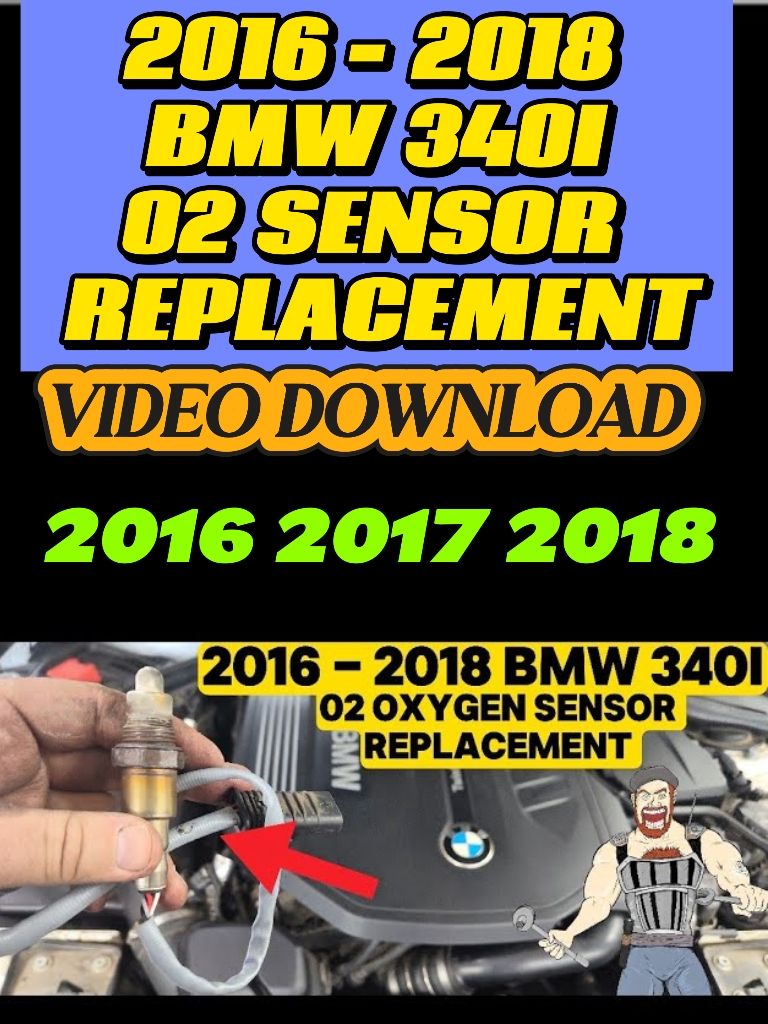 2016 - 2018 BMW 340i 02 OXYGEN SENSOR REPLACEMENT TUTORIAL 3.0L | 2016 2017 2018 product image (1)