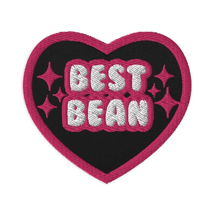 Best Bean Embroidered patch product image (1)