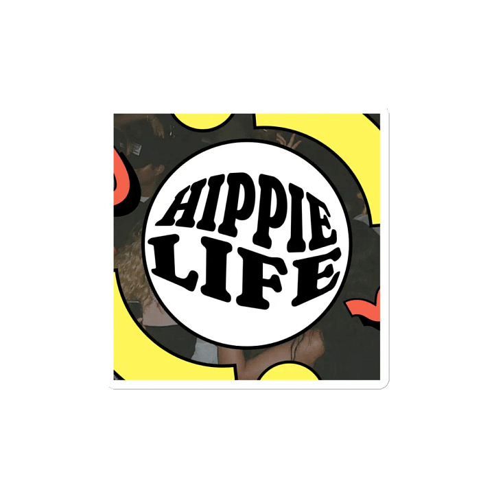"Hippie Life" Die-Cut Magnets product image (2)