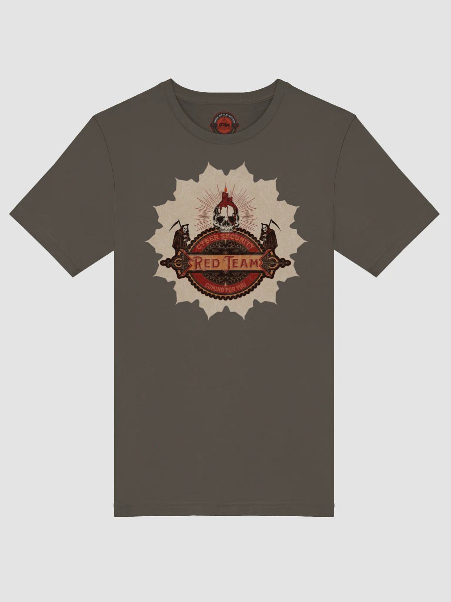 Cyber Security Red Team Reaper - Bella+Canvas Unisex T-Shirt (Super Soft Classic Fit) - Front Print product image (1)