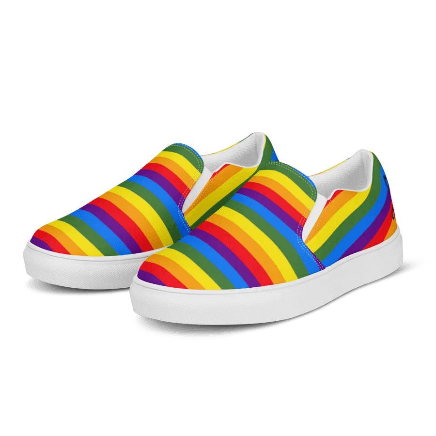 Rainbow Live Women's Slip-On Canvas Shoes product image (3)