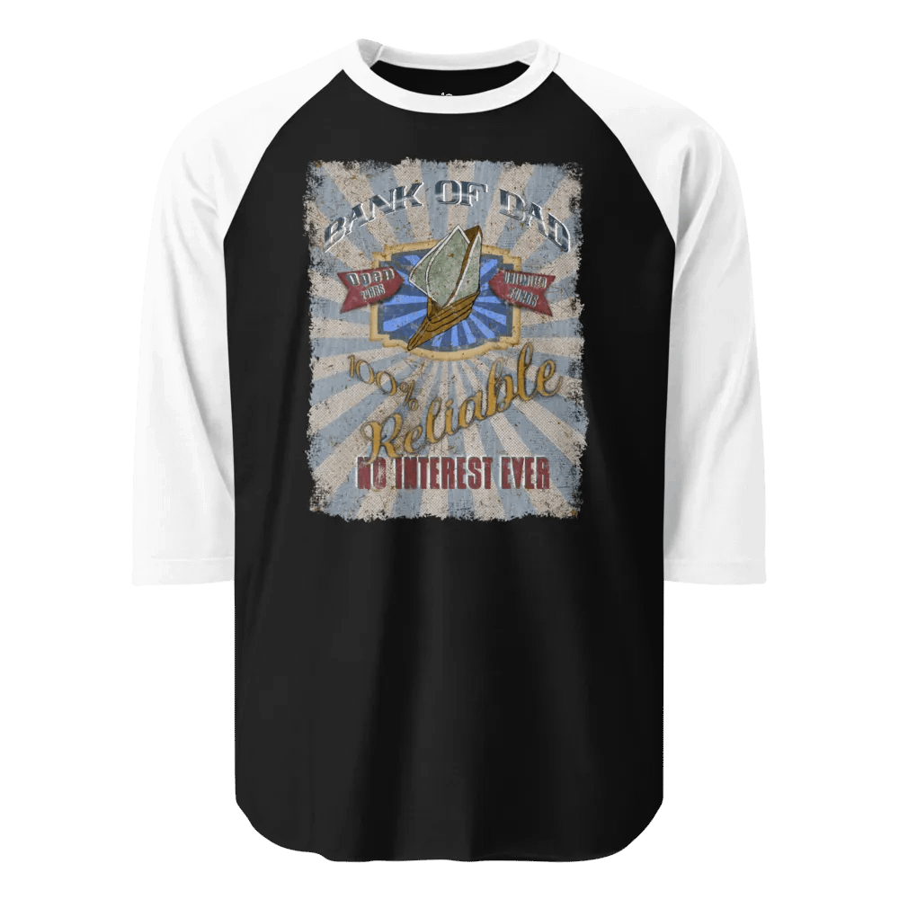 Bank of Dad Baseball Jersey product image (1)