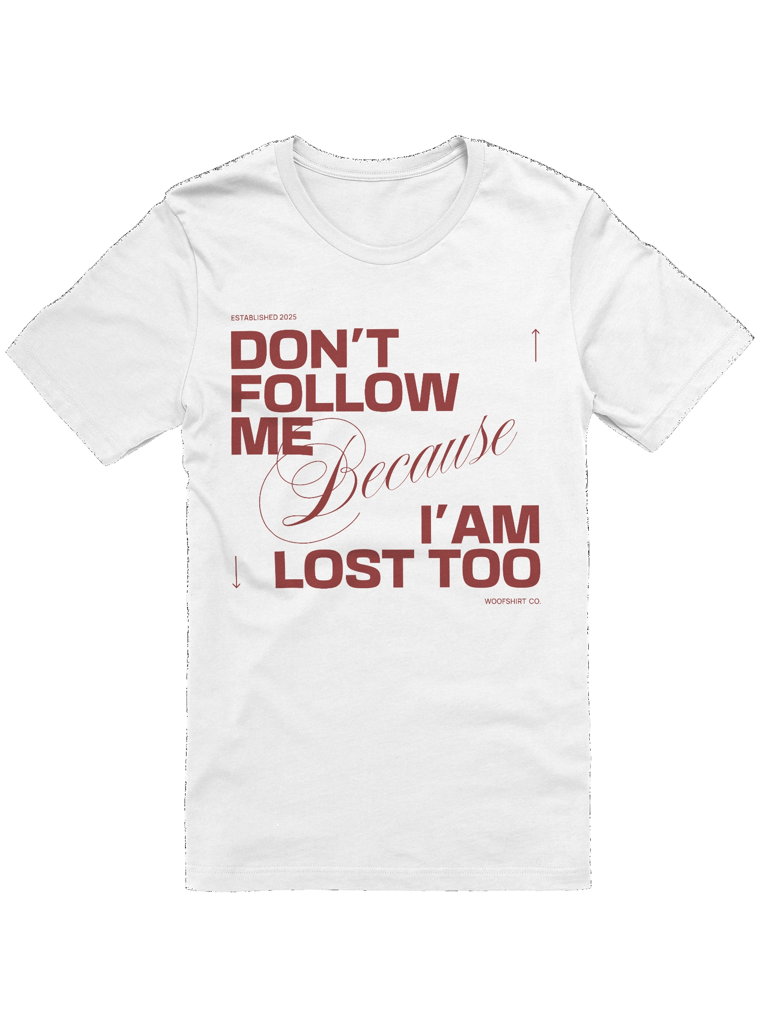 Don´t follow me | Unisex Bella+Canvas Supersoft T-Shirt product image (2)