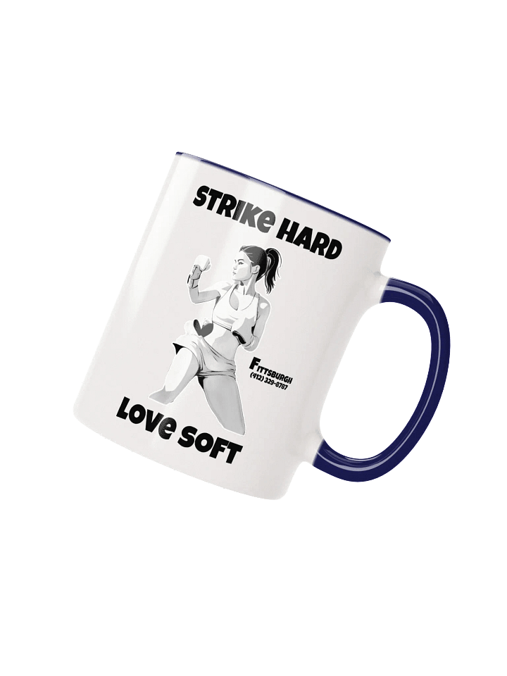 Warrior Women Ceramic Mug Navy product image (2)