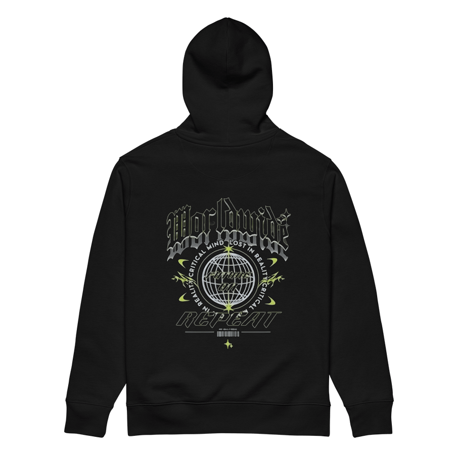 Man Hoodie Worldwide Slogan Stanley/Stella Unisex Organic Hoodie product image (6)