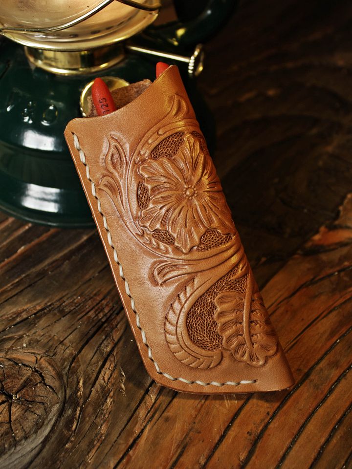 Knife Pocket Slip +Belt loop (Tooled) product image (1)