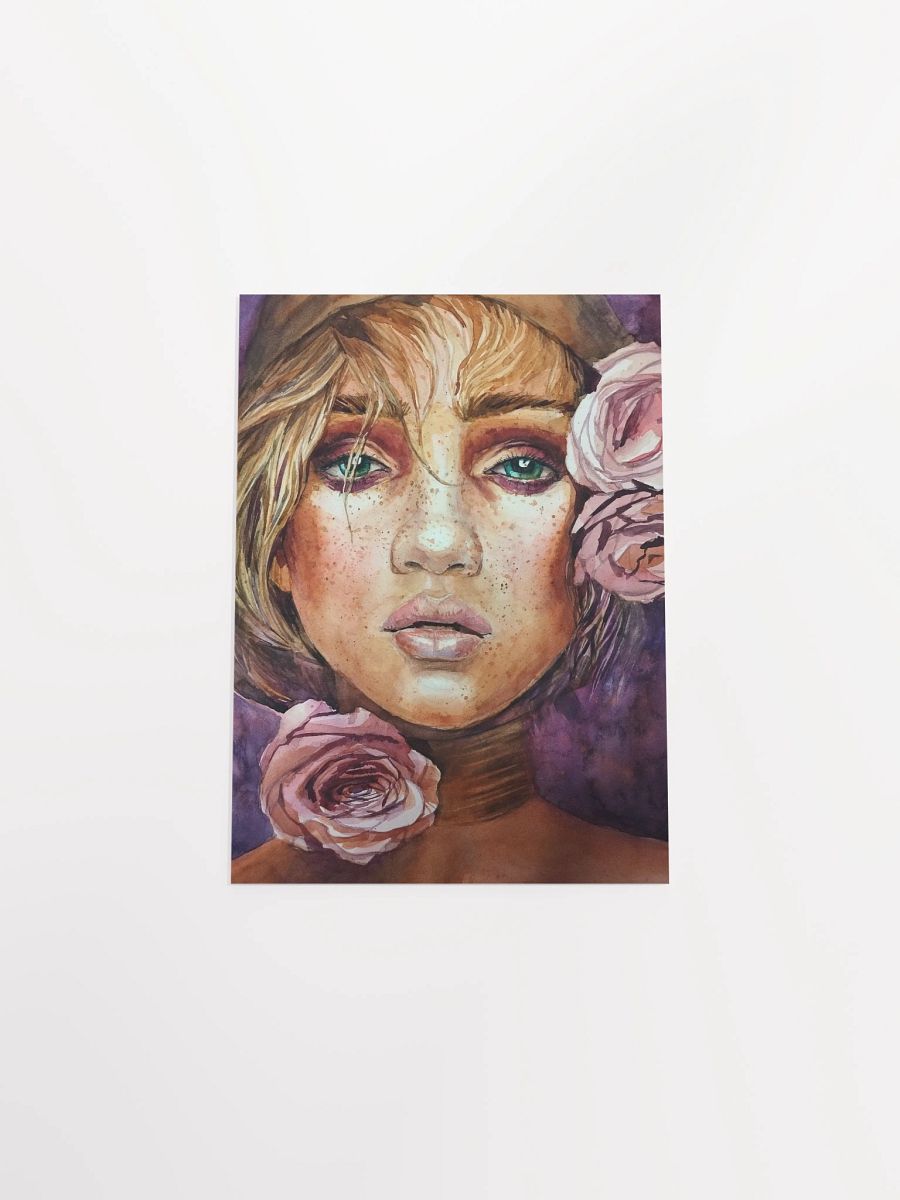 Freckled Beauty - Watercolor Poster product image (31)