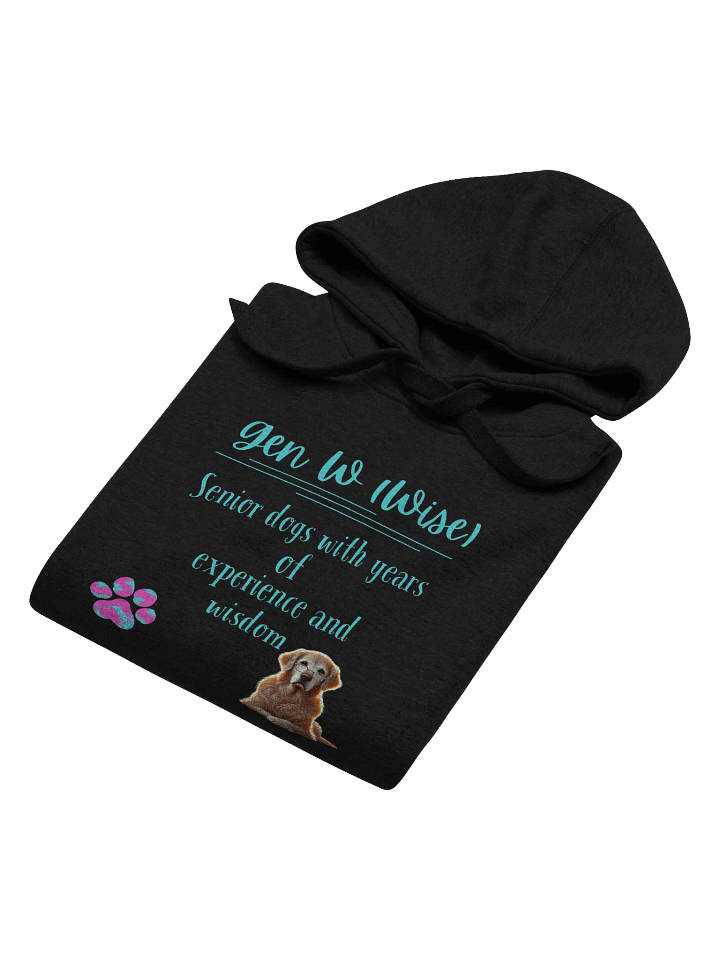 Gen W Wise Senior Dogs Unisex Hoodie product image (1)