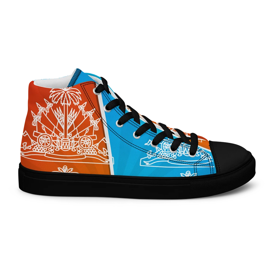 Haitian flag Men's High Tops product image (37)