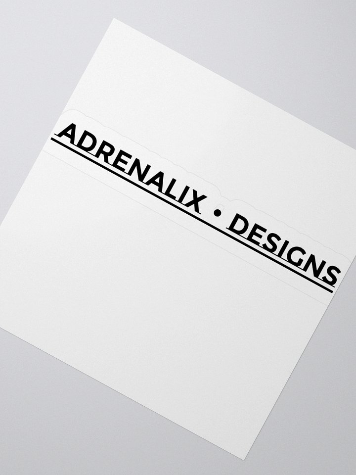 Adrenalix Designs name only stickers product image (8)