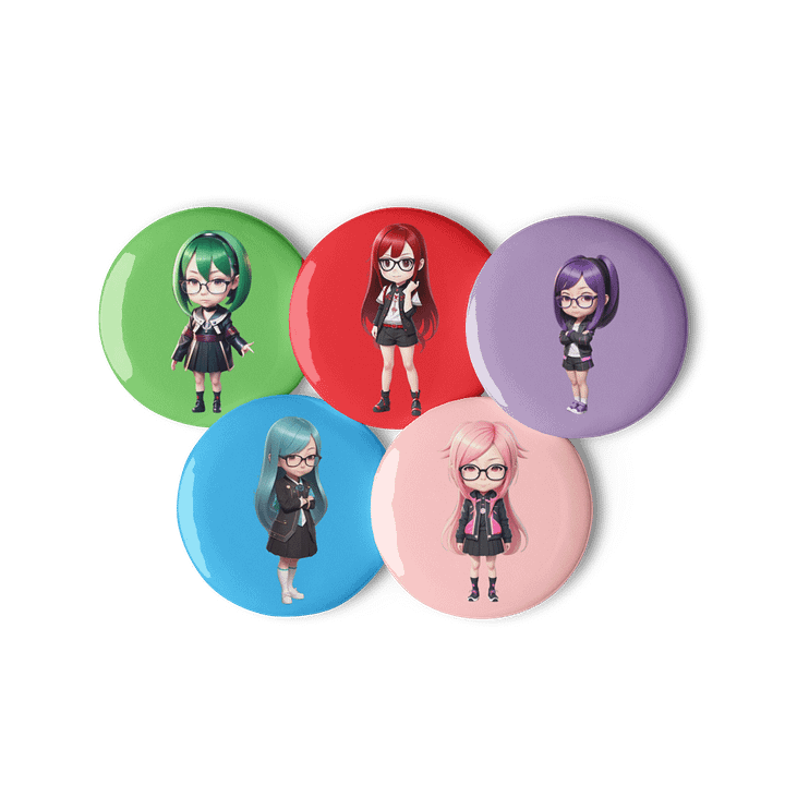 WAIFU K Botton Set product image (2)