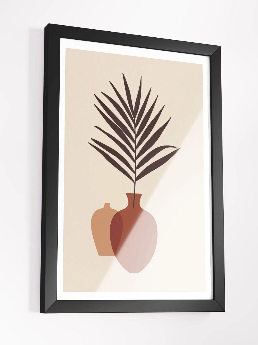 Serene Leaves Framed Poster product image (15)