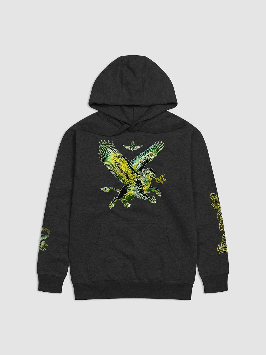 Gripen Flying Green//Griffin/Cotton Heritage Unisex Premium Hoodie by Cotton Heritage product image (1)