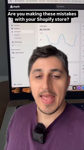 Struggling to get sales on Shopify? 😬 It’s not the platform—it’s how you’re using it. A sketchy-looking store, relying only o...