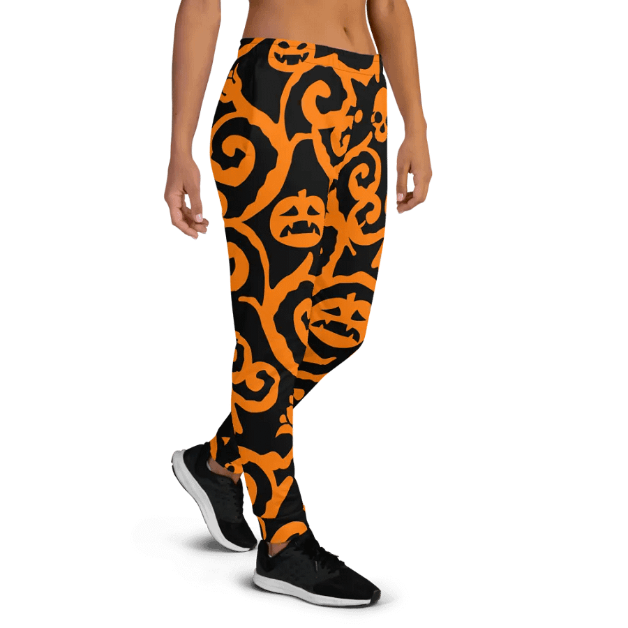 Scary Pumpkins Skull Women's Joggers product image (6)