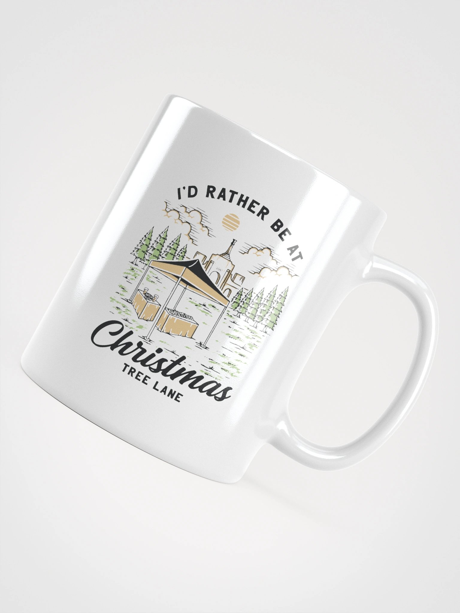 I'd Rather Be At Christmas Tree Lane Mug product image (10)
