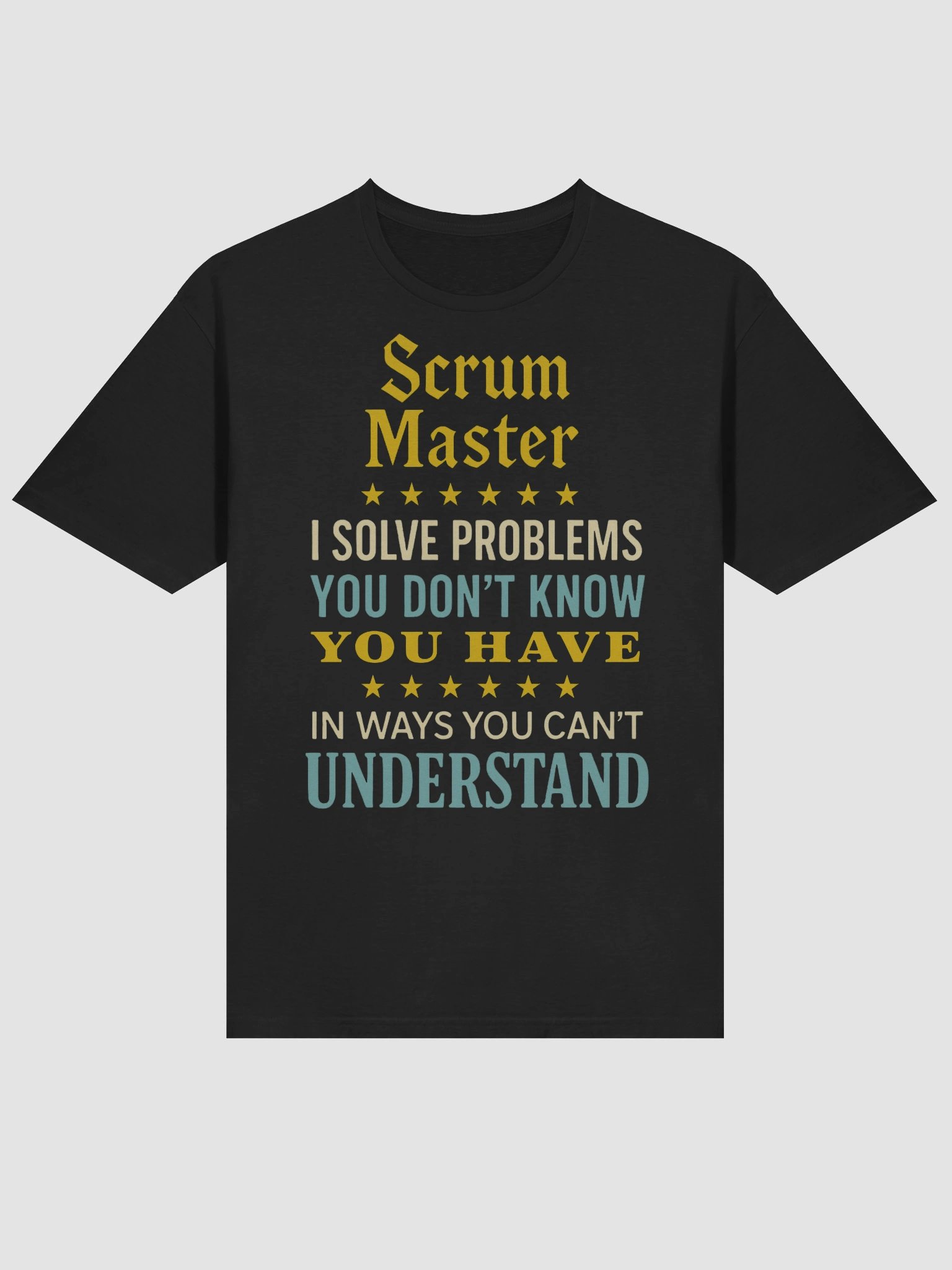 🧠 Scrum Master – Silent Hero of Chaos Tee product image (42)
