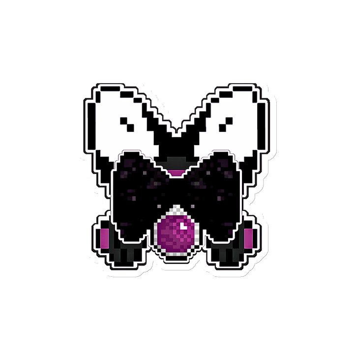 Xeirri Pride Collection: Denifly Magnet (Denixen Butterfly Asexual) product image (2)