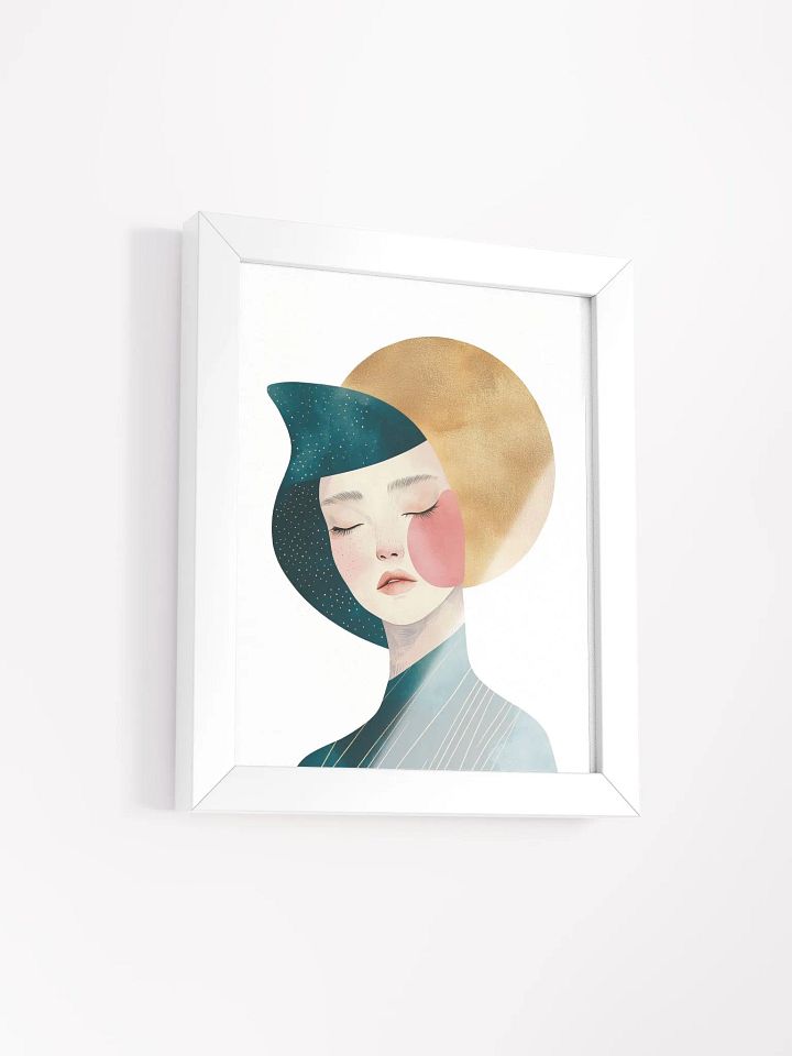 Elegant Abstract Portrait Wall Art – Dreamy and Modern Decor product image (7)