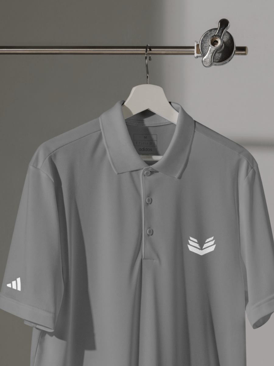 Valkence x adidas Sport Polo Shirt - Grey Three product image (5)