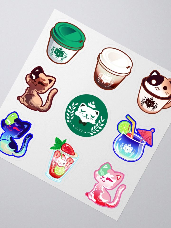 Sweet Drinks Sticker Set product image (5)