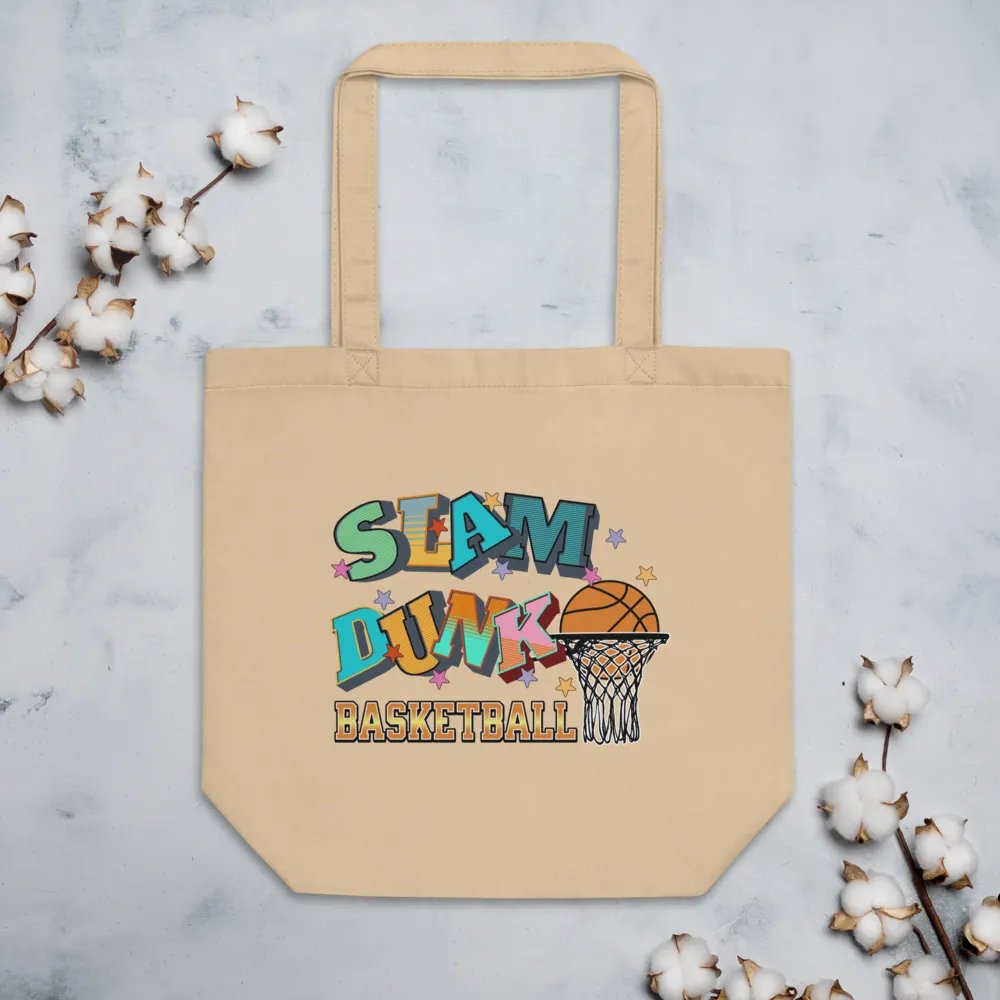 Basketball Slam Dunk Eco-friendly Tote product image (3)
