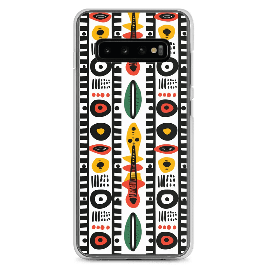 Afrobeat Harmony Clear Samsung® Case product image (7)