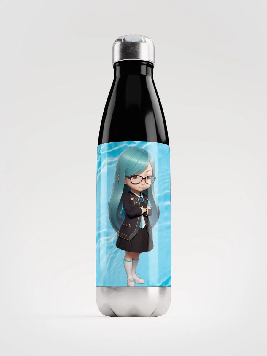(Aqua CHIBI) K Stainless Steel Water Bottle product image (1)