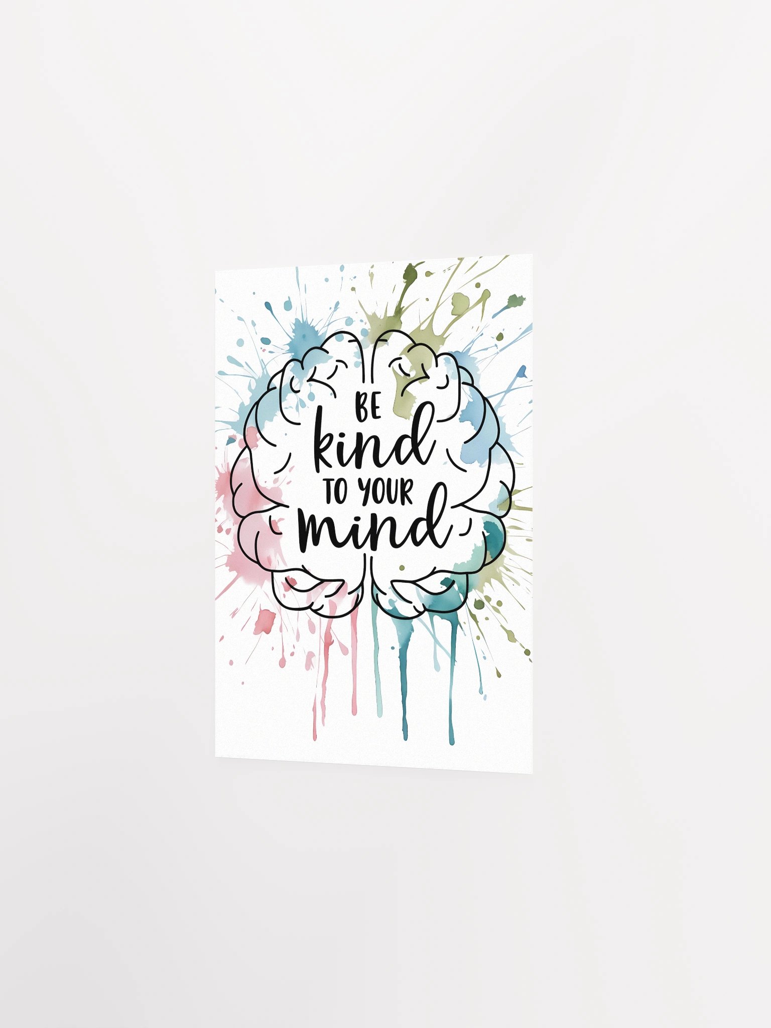 Be Kind to Your Mind Poster Print product image (2)