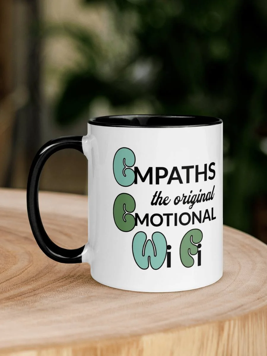 Funny Empath Slogan Gift - Inside Color Mug product image (1)