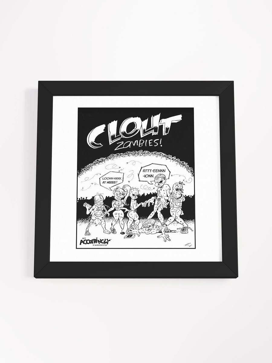 Clout Zombies 🧟 - Framed product image (4)