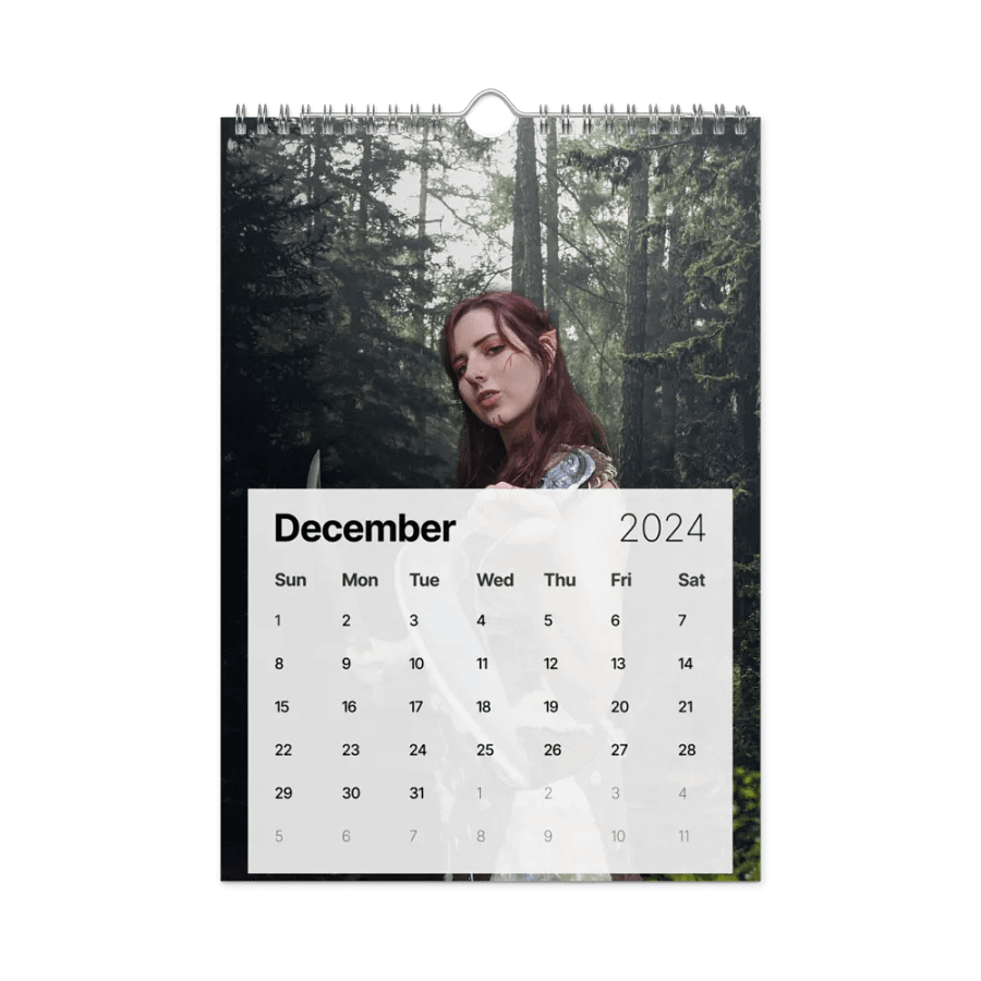 2024 Cosplay Calendar (Hardcopy) product image (11)