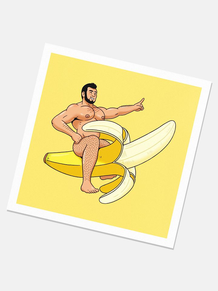 Banana 10x10 Print product image (2)