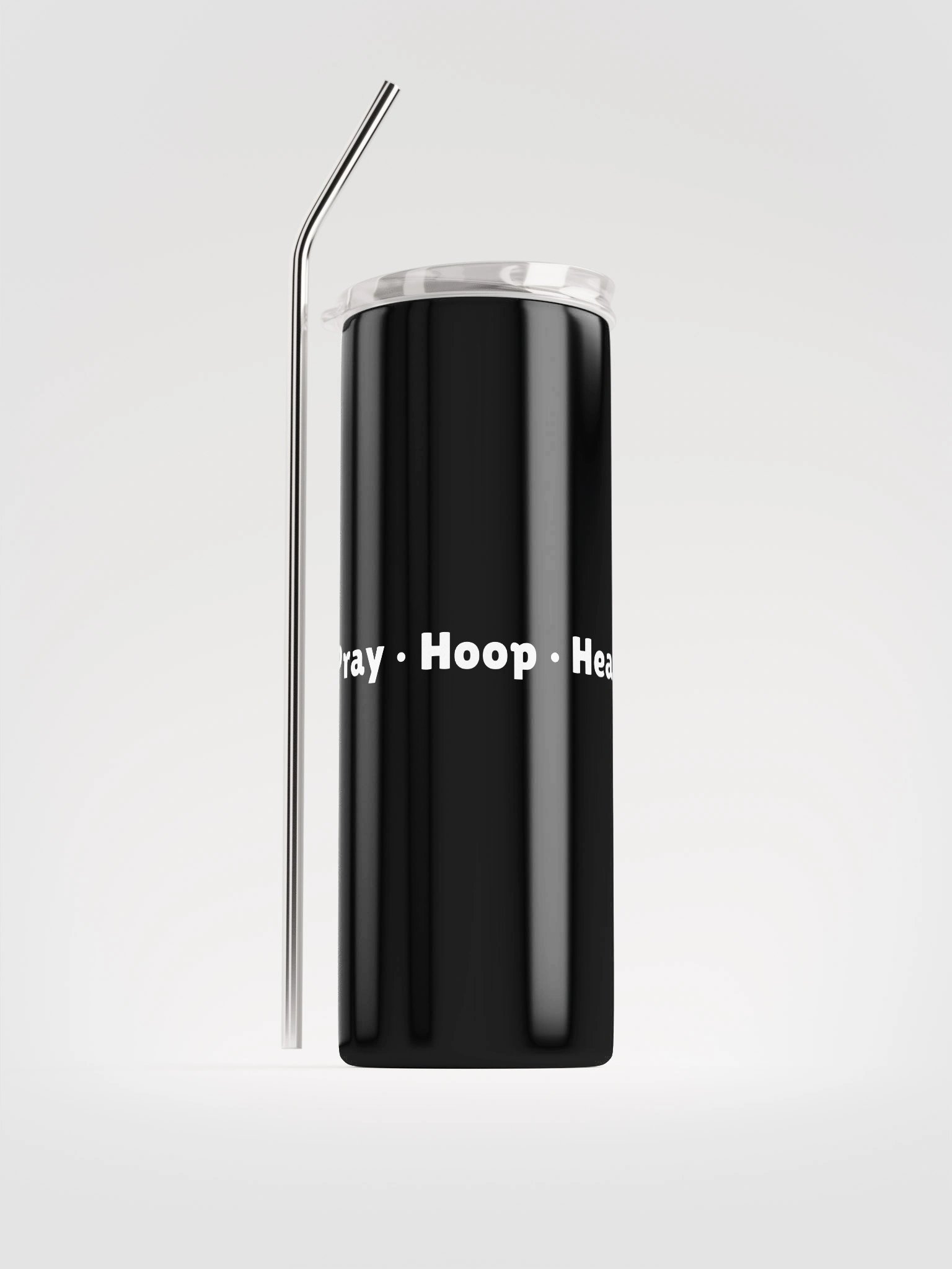 Pray, Hoop Heal Stainless Steel Tumbler product image (1)