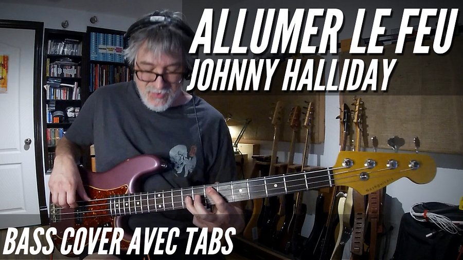 Johnny Halliday - Allumer Le Feu - Transcription Bass product image (1)