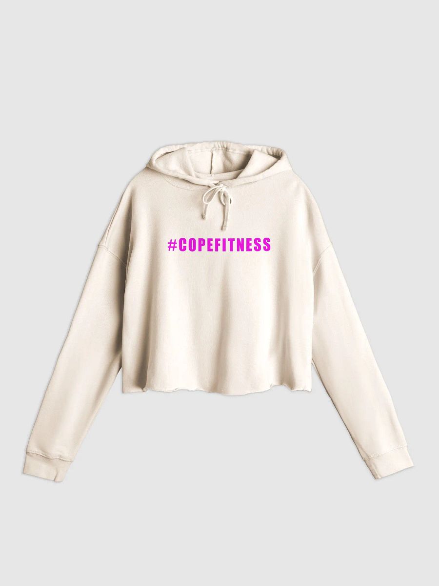 Cope Club Fitness Cropped Jumper Pink Print product image (2)