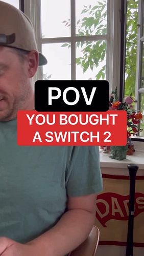 Maybe I can play it when the third one comes out. #nintendoswitch2 #switch2 #gamerdad #gaming