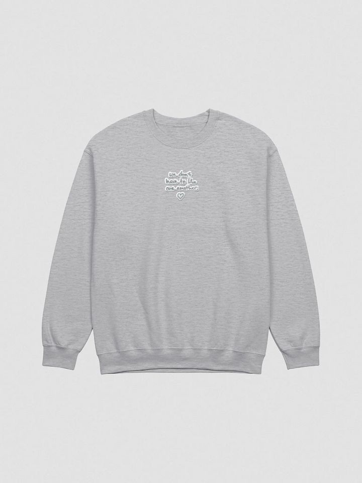 ONE ANOTHER (grey bubble design) embroidered crewneck product image (2)