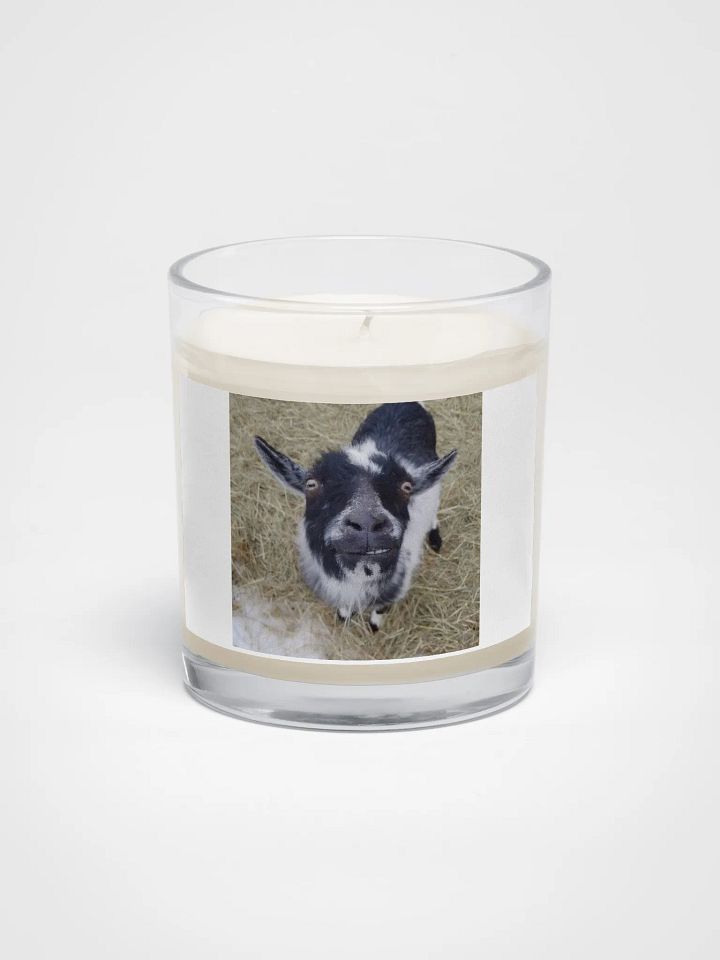 Cute Jeremy goat candle product image (1)