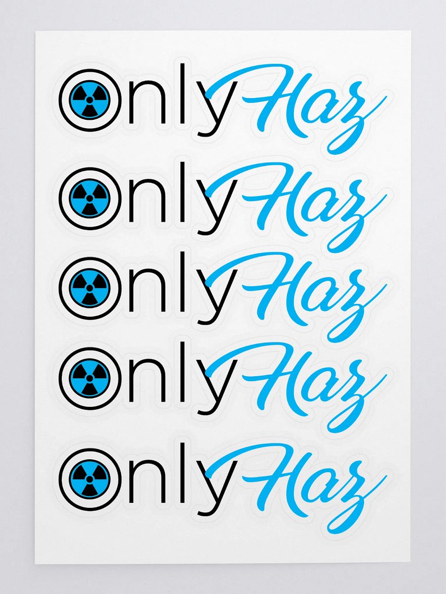 OnlyHaz Sticker Sheet product image (3)