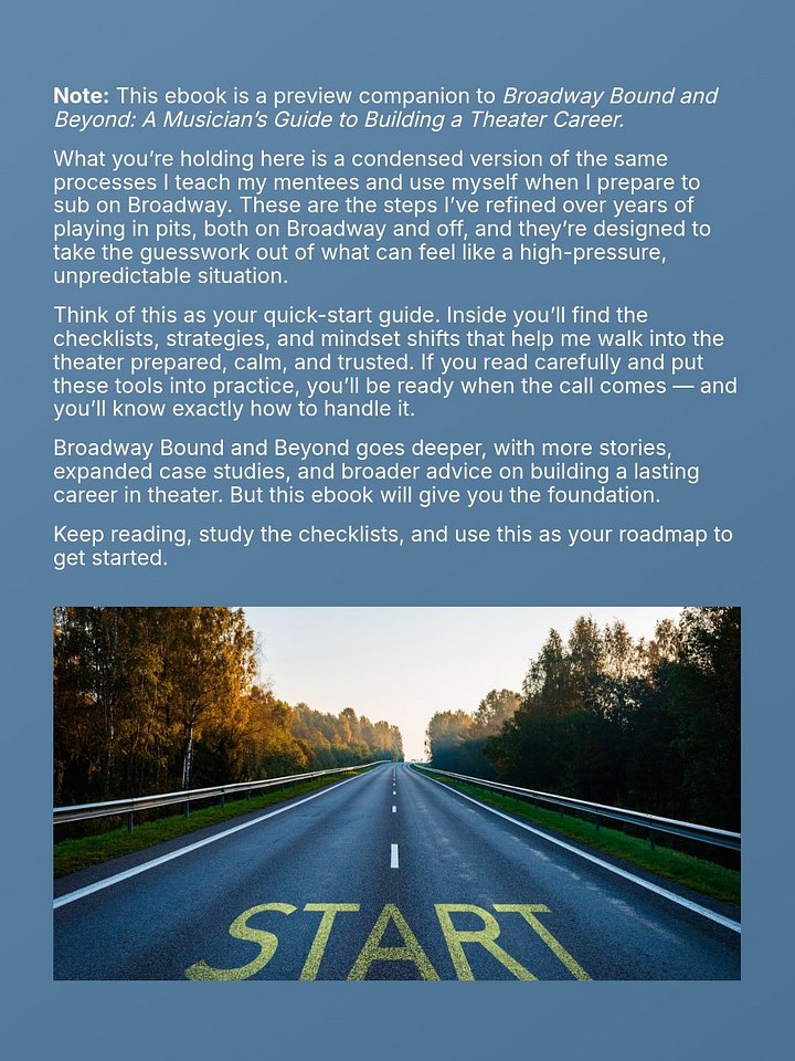 The Broadway Sub Playbook product image (2)