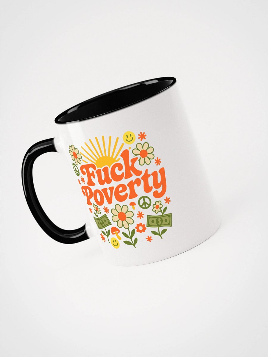 Fuck Poverty Accent Mug product image (7)