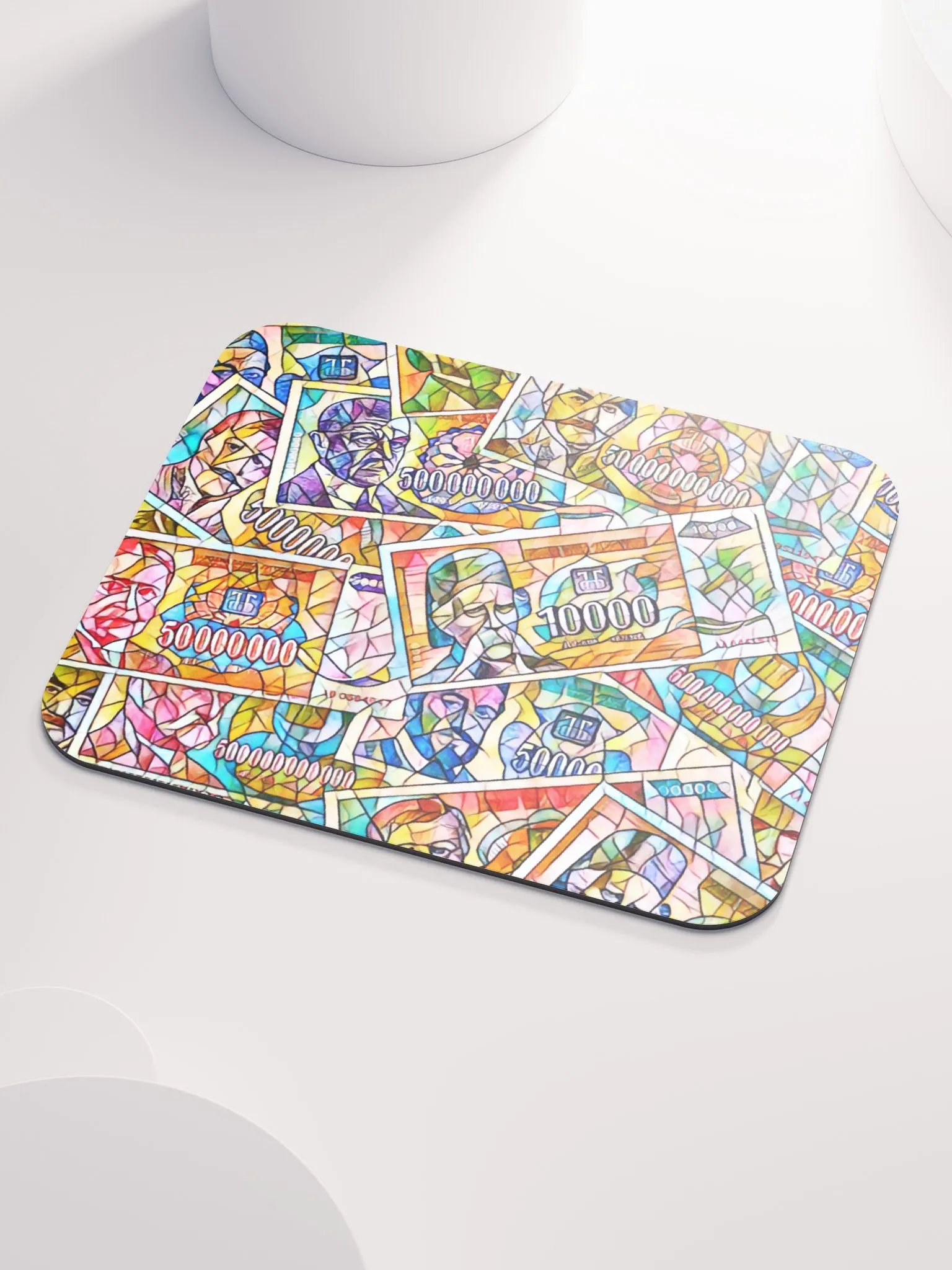 Jugoslovenski inflatorni dinar 1993 (Kolaž/mozaik) Classic Mouse Pad product image (3)