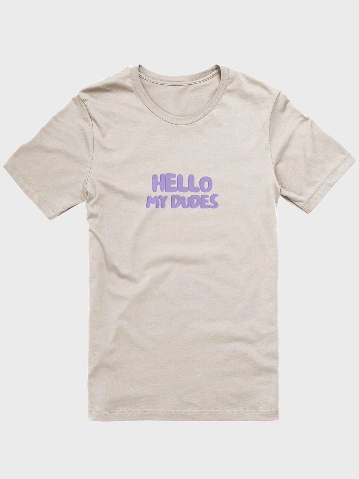 Hello My Dudes Purple Tee product image (2)