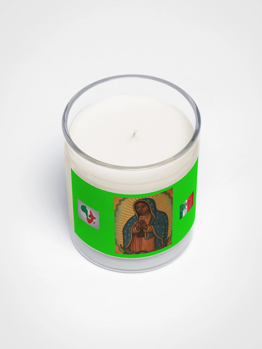Vela de Protección y Orgullo – Afro-Mexicana Virgen de Guadalupe (Candle of Protection and Pride – Afro-Mexican Our Lady of Guadalupe) product image (3)