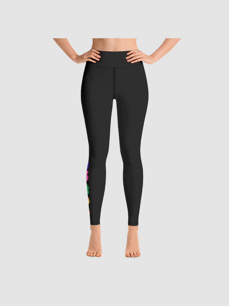 Skittle Leggings in Black product image (3)