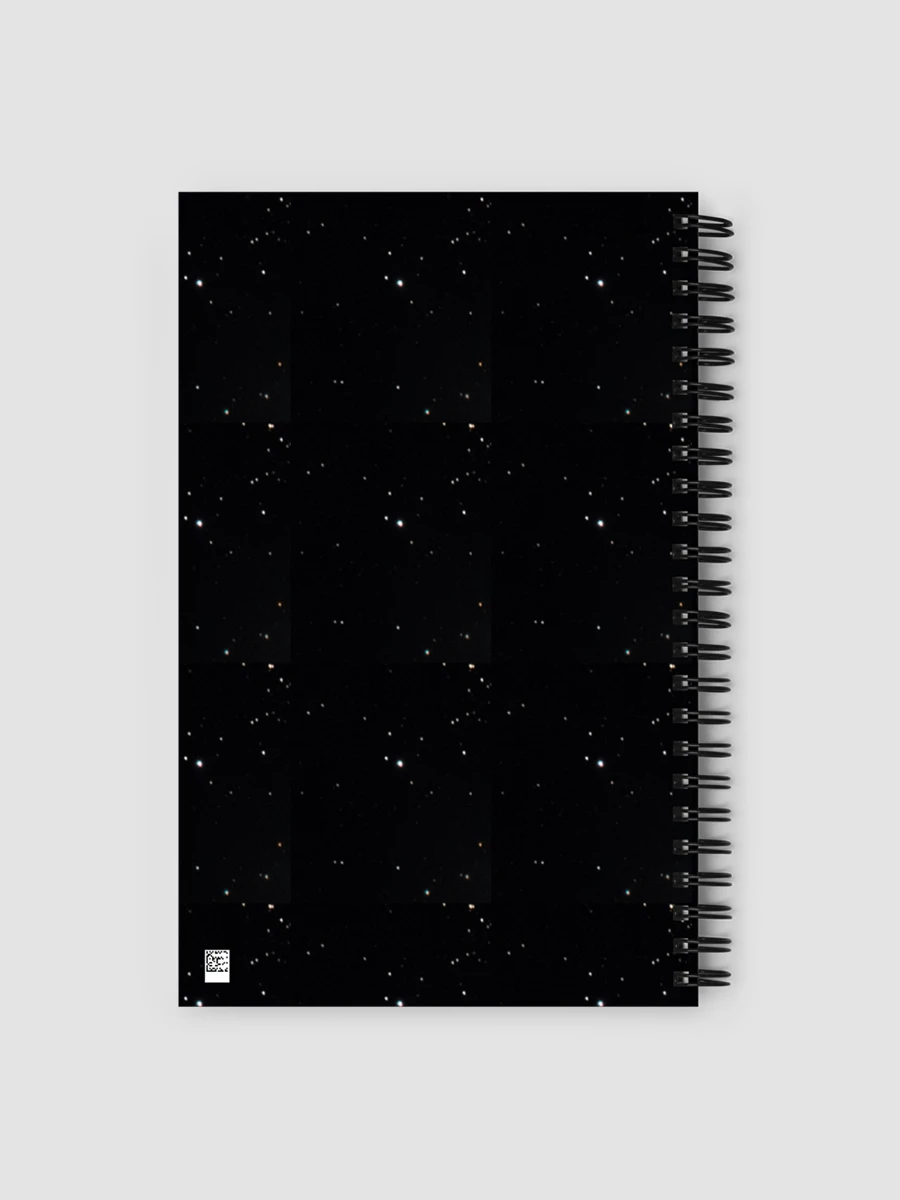 Cosmic Sans spiral notebook product image (2)