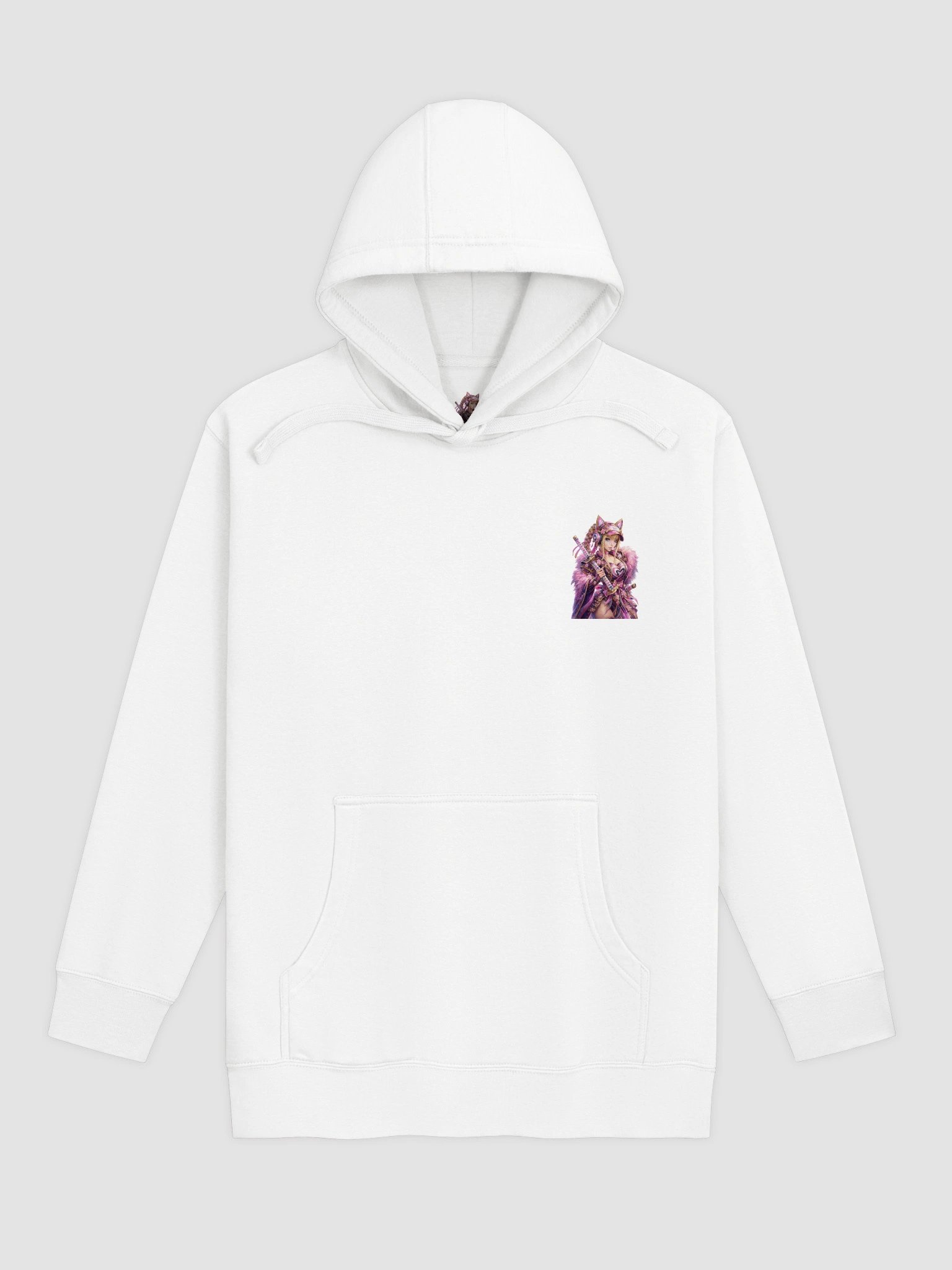 Pink Fire Warrior Hoodie product image (2)
