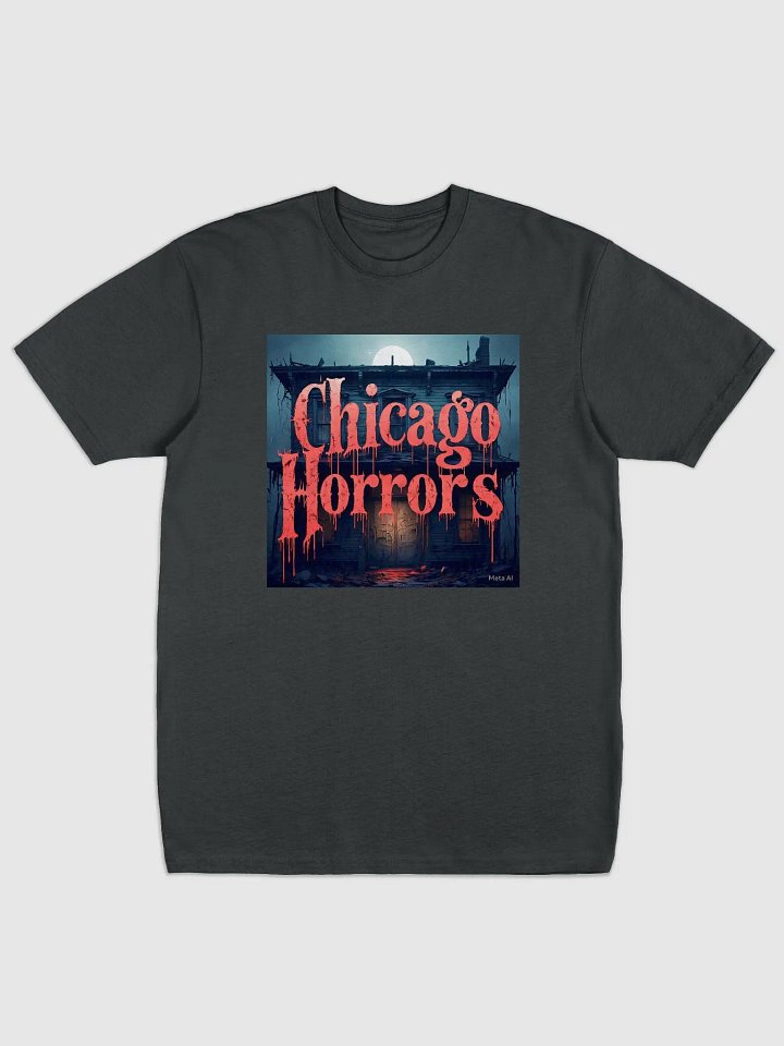 *Heavyweight Tee with Chicago Horrors Printed Logo product image (1)