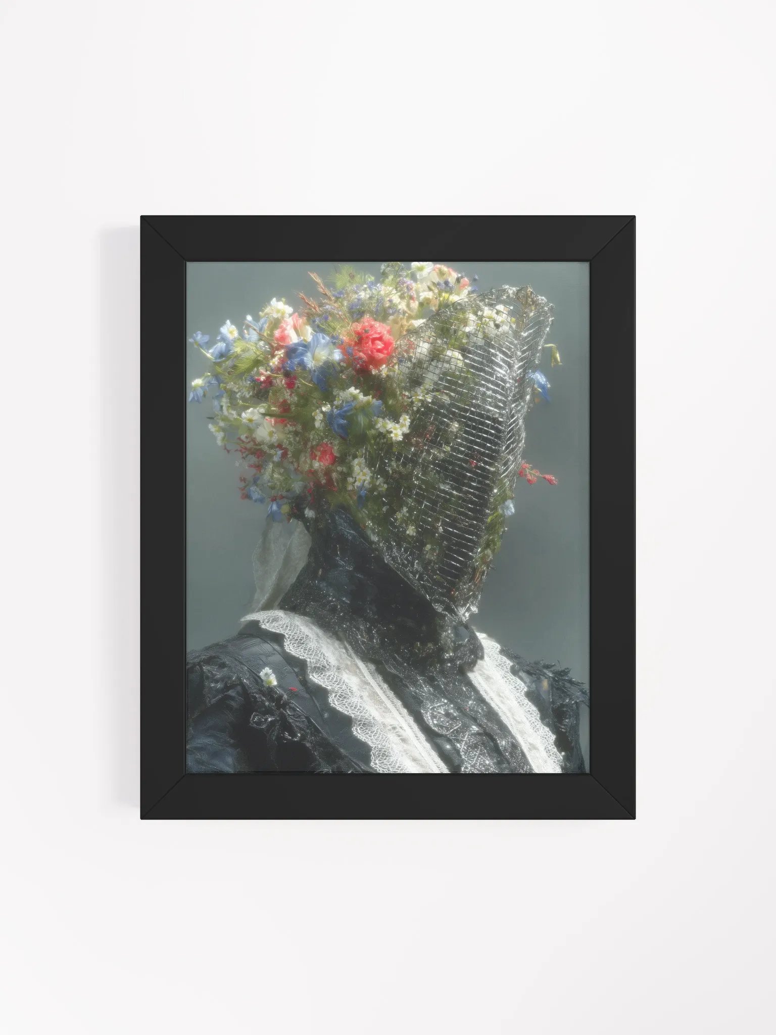 Veil of Bloom Ayous Wood Framed Matte Poster product image (64)